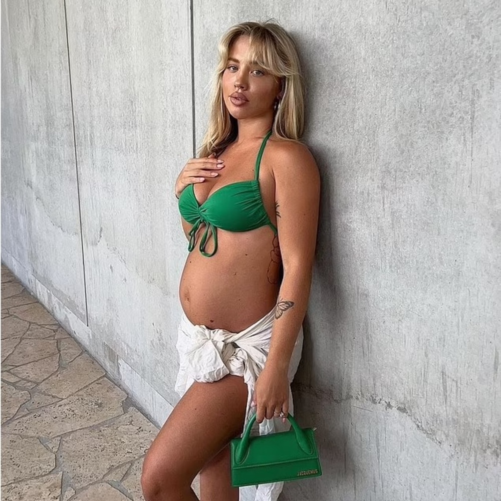 Saski Collection Green Thong Bikini